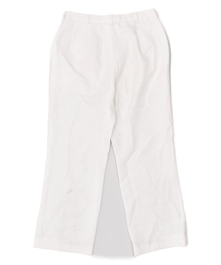 PATRIOT Womens Straight Chino Trousers W30 L36 White | Vintage | Thrift | Second-Hand | Used Clothing | Messina Hembry 