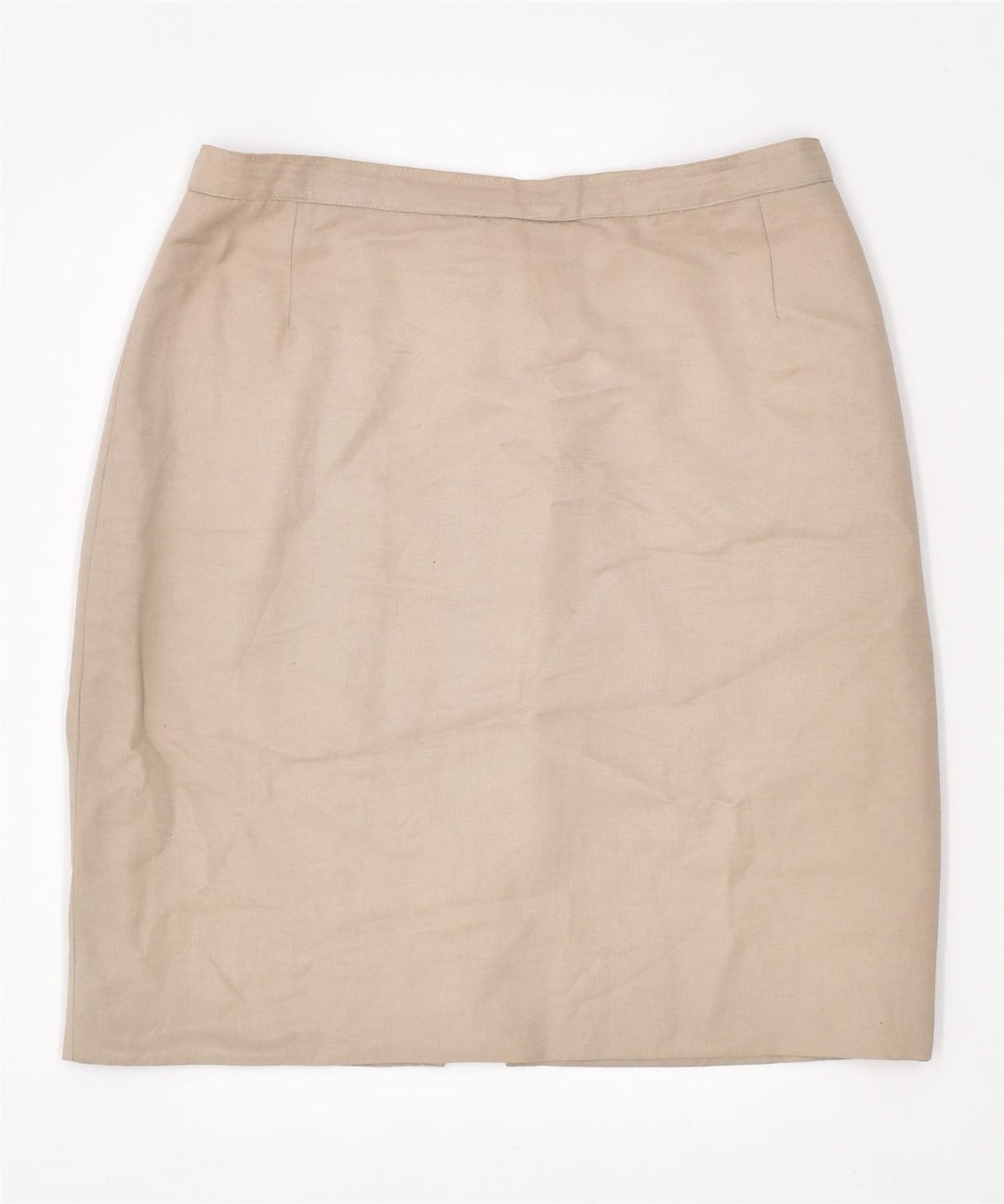 VINTAGE Womens Mini Skirt W26 Small Beige | Vintage | Thrift | Second-Hand | Used Clothing | Messina Hembry 