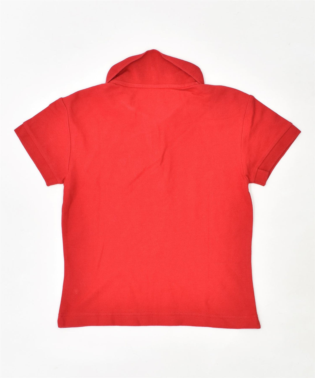 FILA Womens Polo Shirt UK 8 Small Red Cotton | Vintage | Thrift | Second-Hand | Used Clothing | Messina Hembry 