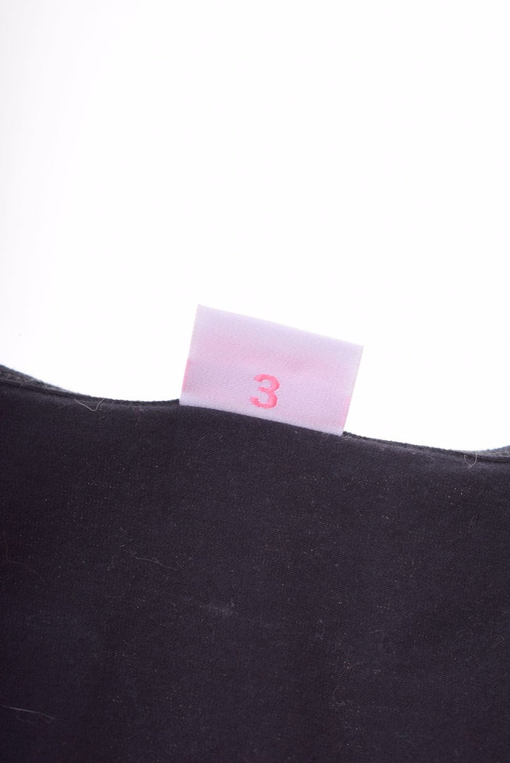 AUSTRALIAN L'ALPINA Girls T-Shirt Top 2-3 Years Black Cotton - Second Hand & Vintage Designer Clothing - Messina Hembry