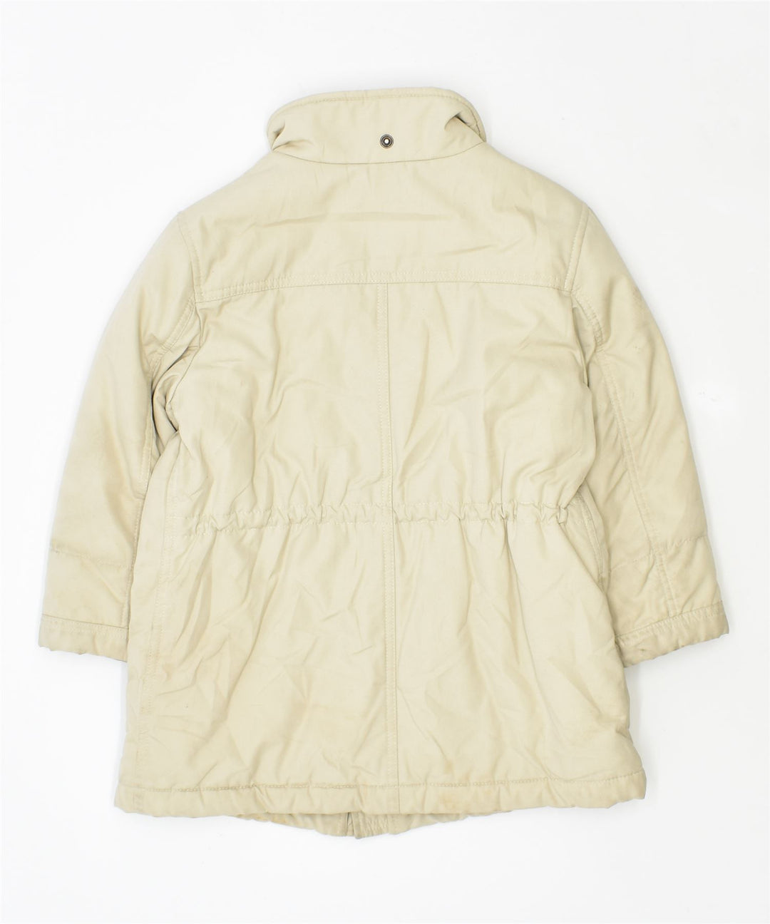 FAY Girls Padded Jacket 5-6 Years Beige Polyester | Vintage | Thrift | Second-Hand | Used Clothing | Messina Hembry 
