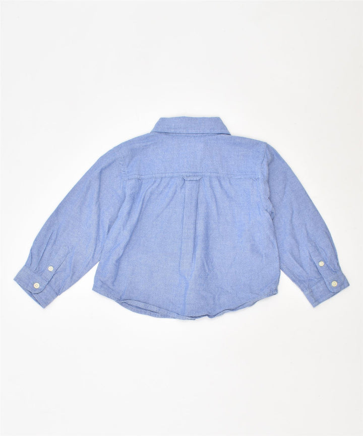 NAUTICA Boys Shirt 2-3 Years Blue Cotton | Vintage | Thrift | Second-Hand | Used Clothing | Messina Hembry 