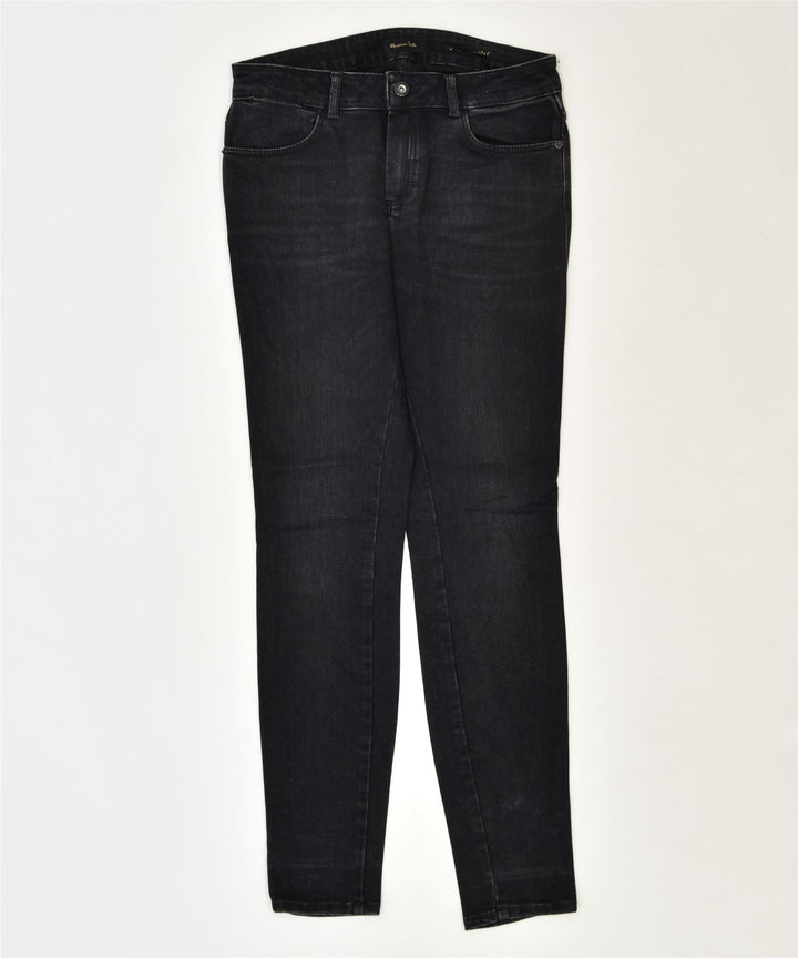 MASSIMO DUTTI Womens Skinny Jeans US 4 Small W30 L31 Black Classic | Vintage | Thrift | Second-Hand | Used Clothing | Messina Hembry 