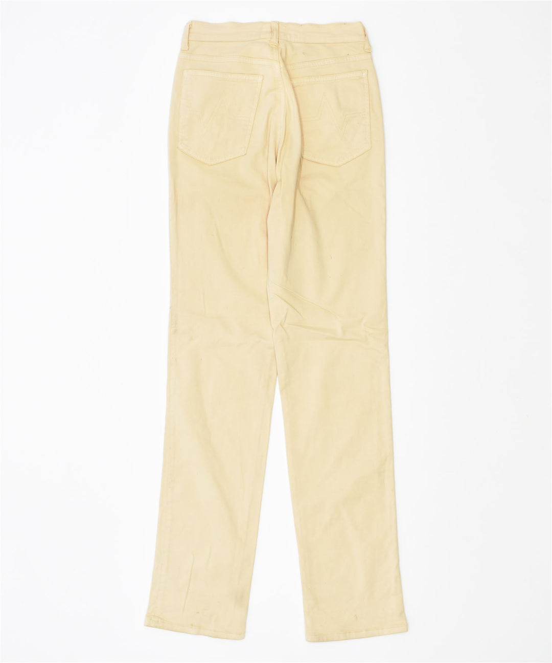 ICEBERG Womens Slim Casual Trousers W28 L30 Beige Cotton | Vintage | Thrift | Second-Hand | Used Clothing | Messina Hembry 