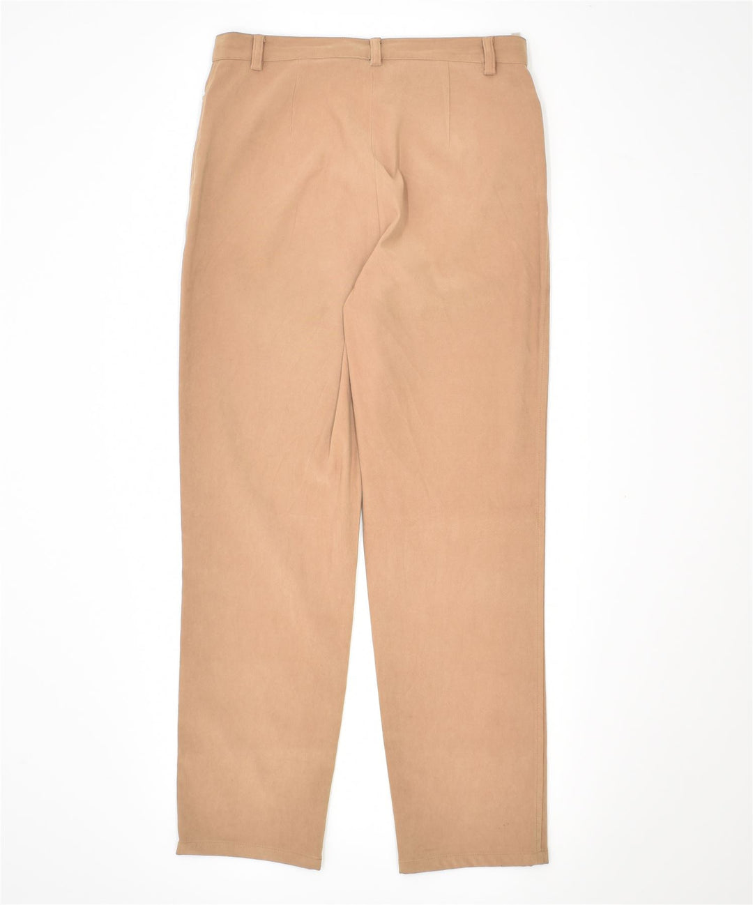 SUPERIOR Womens Slim Casual Trousers IT 42 Medium W29 L25 Beige Polyester | Vintage | Thrift | Second-Hand | Used Clothing | Messina Hembry 