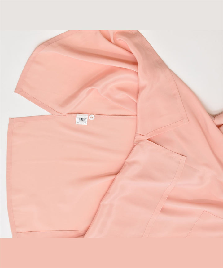 VINTAGE Womens Shirt EU 48 2XL Pink Polyester | Vintage | Thrift | Second-Hand | Used Clothing | Messina Hembry 
