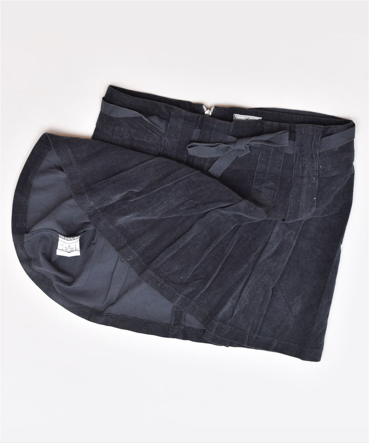 LPE NOUVEAU NE Girls Corduroy Pleated Skirt 5-6 Years W24 Grey Cotton | Vintage | Thrift | Second-Hand | Used Clothing | Messina Hembry 