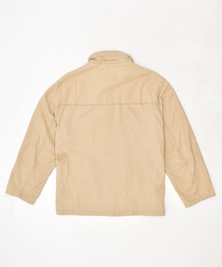CAMEL ACTIVE Womens Bomber Jacket UK 18 XL Beige | Vintage | Thrift | Second-Hand | Used Clothing | Messina Hembry 