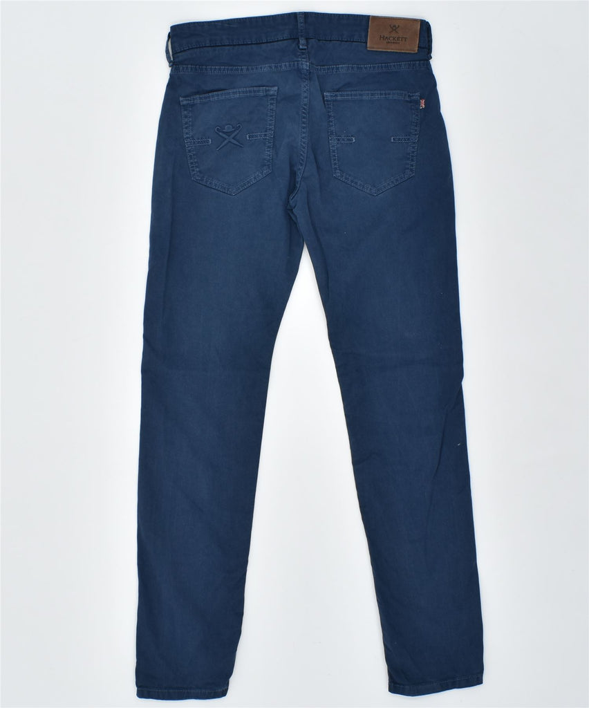 HACKETT Girls Slim Fit Casual Trousers 13-14 Years W29 L30 Navy Blue | Vintage | Thrift | Second-Hand | Used Clothing | Messina Hembry 