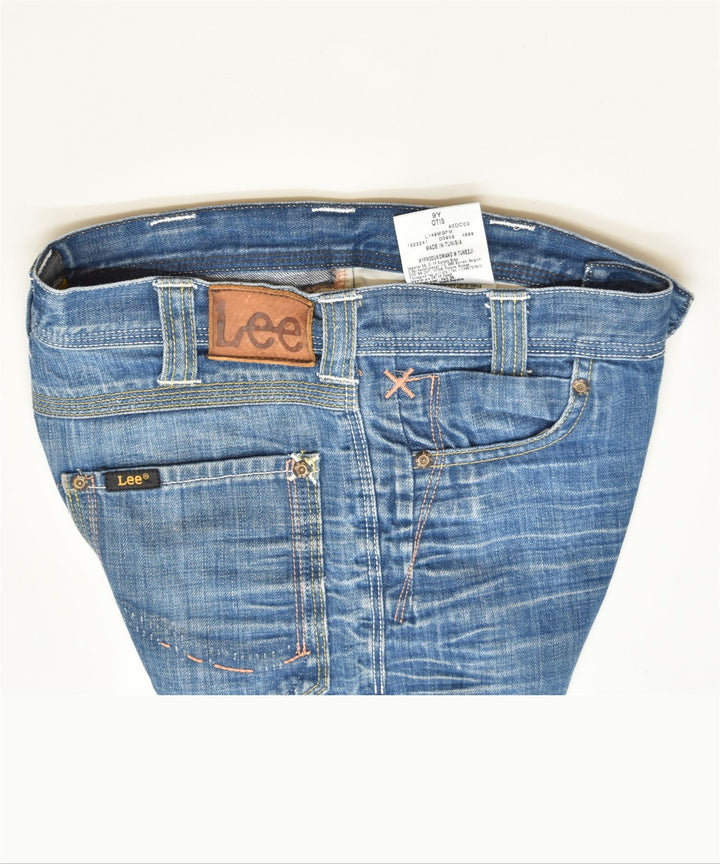 LEE Girls Otis Slim Jeans 8-9 Years W26 L27 Blue Cotton Classic | Vintage | Thrift | Second-Hand | Used Clothing | Messina Hembry 