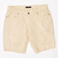 JECKERSON Womens Cargo Shorts W34 Large Beige Cotton | Vintage | Thrift | Second-Hand | Used Clothing | Messina Hembry 