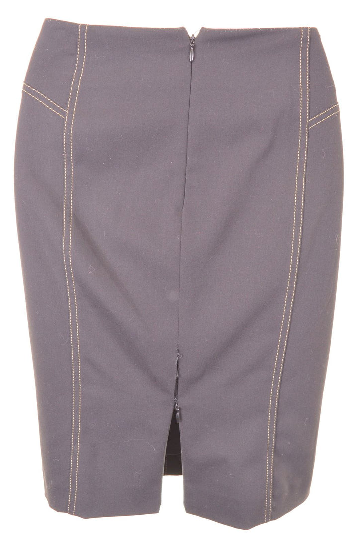 ROCCOBAROCCO Womens Pencil Skirt IT 46 Large W34 Black Polyester - Second Hand & Vintage Designer Clothing - Messina Hembry