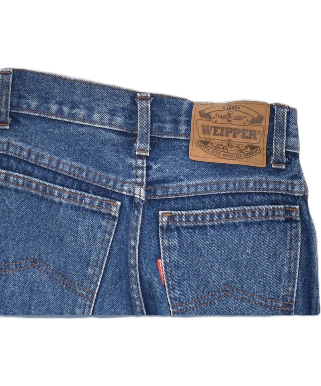 WEIPPER Womens Tapered Jeans W24 L31 Blue | Vintage | Thrift | Second-Hand | Used Clothing | Messina Hembry 